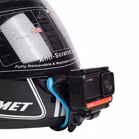 Suport de prindere robust pentru camera GoPro pe casca de motocicletă