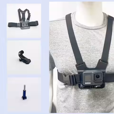 Ham piept robust și durabil pentru camere GoPro și telefoane