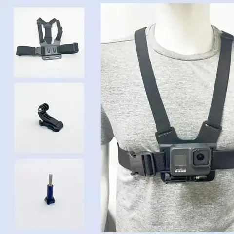 Ham piept robust și durabil pentru camere GoPro și telefoane