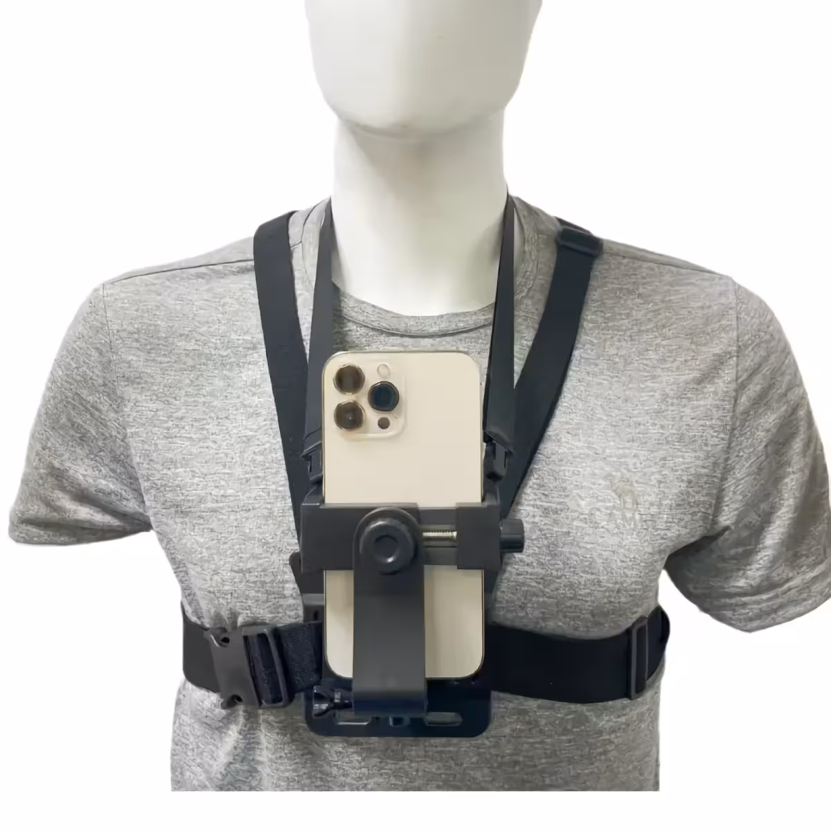 Suport ham piept GoPro cu adaptor telefon Suport GoPro cu adaptor pentru telefon, prindere sigură pe piept