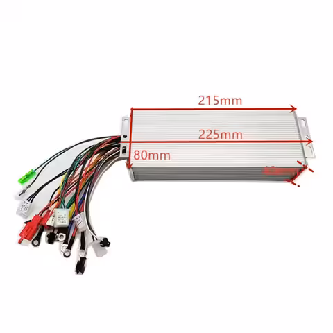 Controller med anodiserad aluminiumhölje för värmeavledning