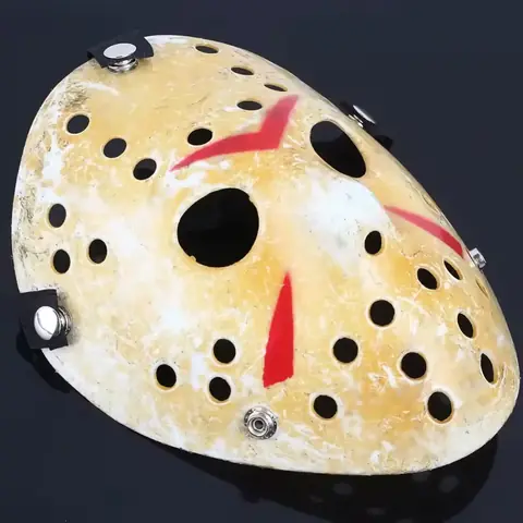Masca Freddy vs Jason profil Profilul măștii horror Freddy vs Jason, culoare și textură