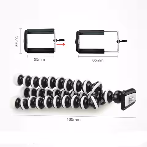 Trepied compact și ușor Trepied compact, ușor, ideal pentru utilizare în mișcare