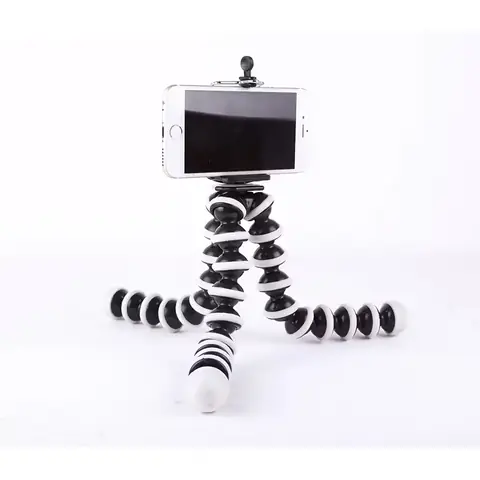 FLEXIBILNÍ STATIV s držákem pro TELEFON fotoaparát videokameru DSLR Samsung iPhone