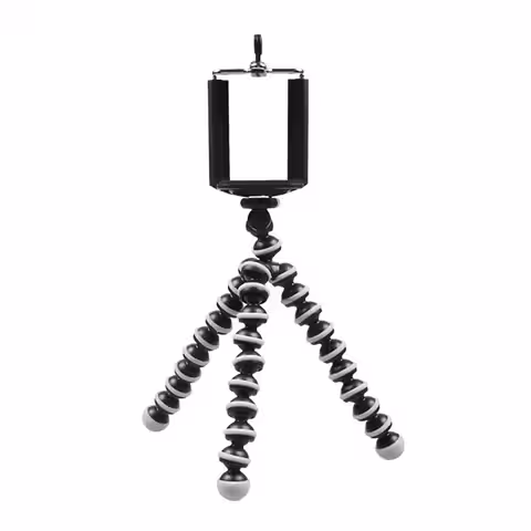 Trepied portabil flexibil Trepied portabil, flexibil, cu picioare articulate rotative 360°