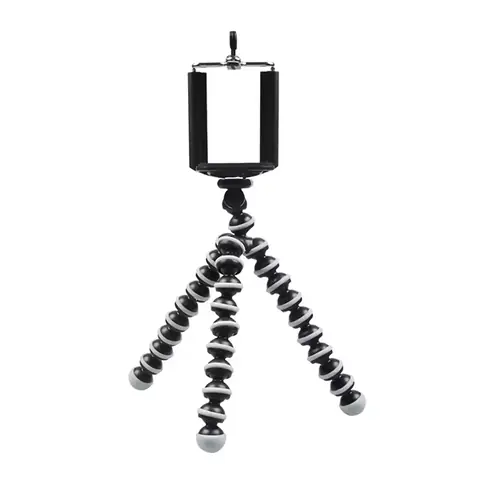 FLEXIBILNÍ STATIV s držákem pro TELEFON fotoaparát videokameru DSLR Samsung iPhone