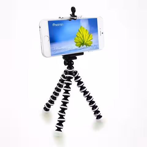 Suport trepied universal pentru smartphone cu prindere sigură