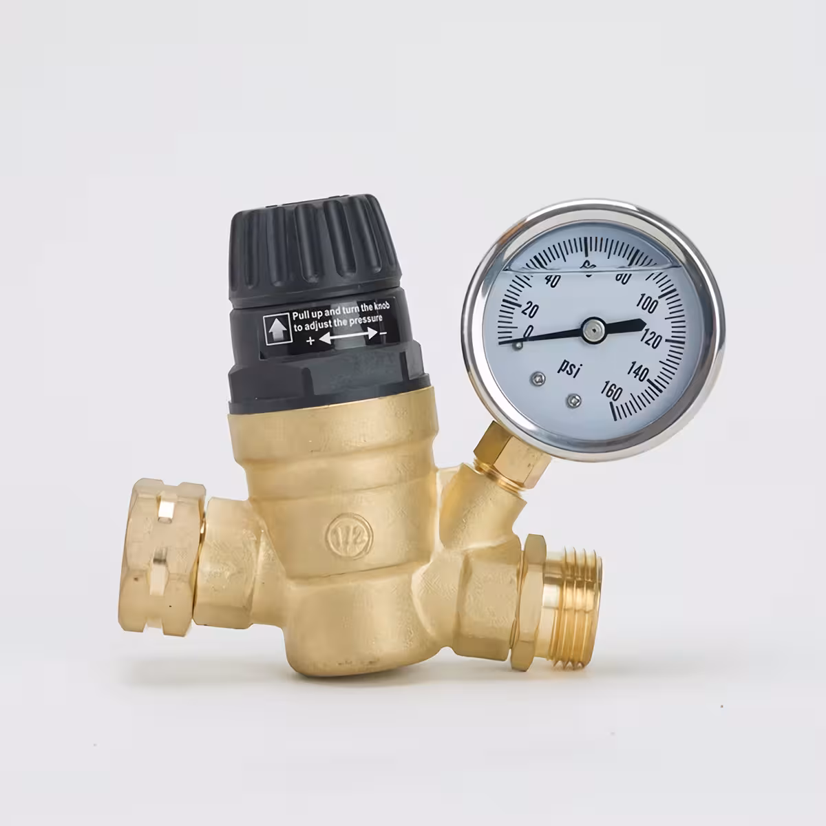 Regulator universal presiune apă Regulator compatibil cu mai multe aplicații: hidrofor, boiler, pompă, rulotă