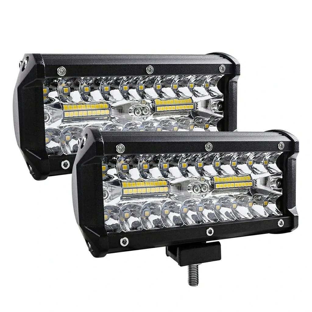 Комплект 2 LED BAR фарове 240W – 24000LM, 12V/24V за трактор, камион, ATV, офроуд
