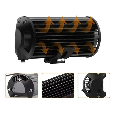 Proiectoare LED BAR 240 W, 24000 lm, ideale pentru tractor și camion