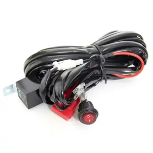 Cablaj electric pentru LED Bar, releu 40A, instalare auto, moto sau ATV