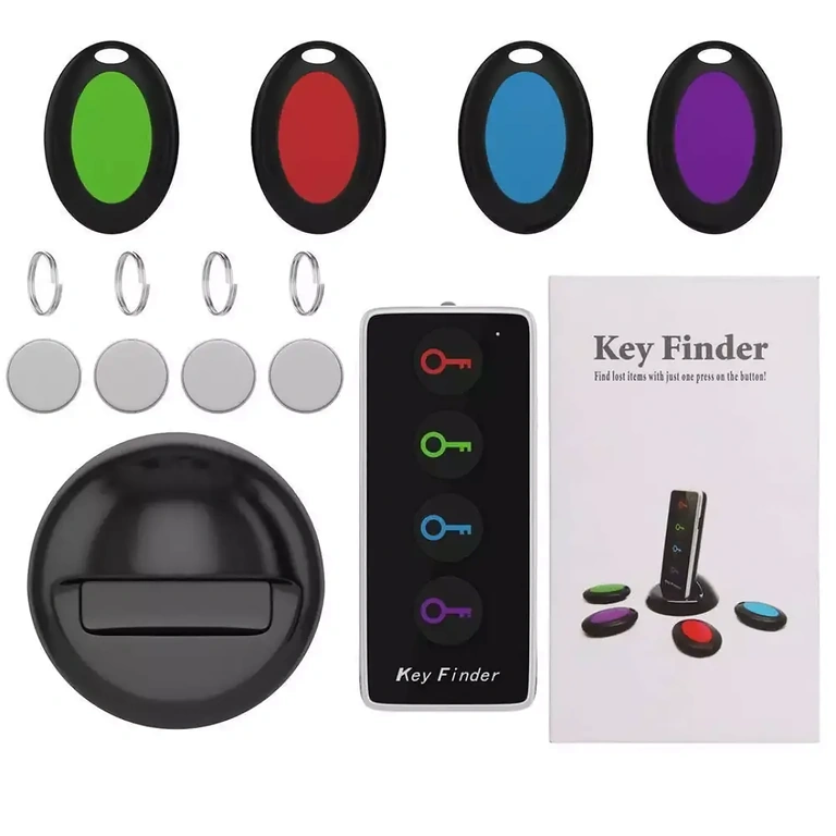 Telecomandă cu lanternă și tag-uri inteligente Telecomandă cu lanternă și tag-uri smart pentru localizare rapidă