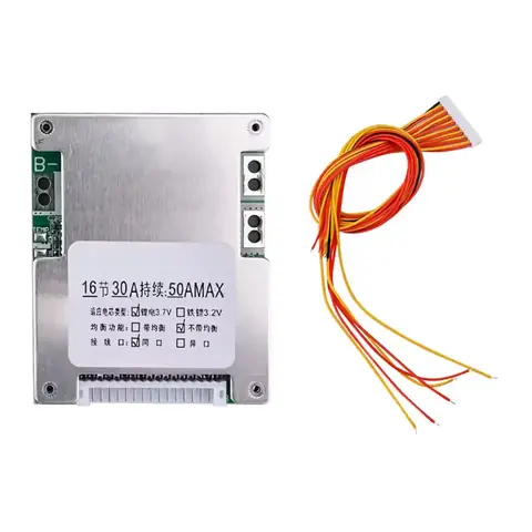 BMS 16S 60V 40A pro baterii elektrického skútru