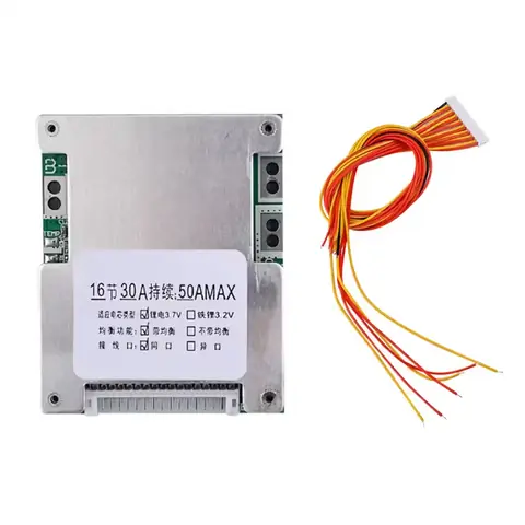 BMS 16S 60V 40A pro baterii elektrického skútru