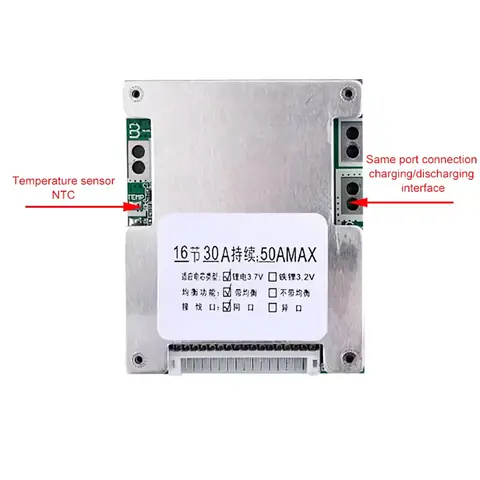 BMS 16S 60V 40A pro baterii elektrického skútru