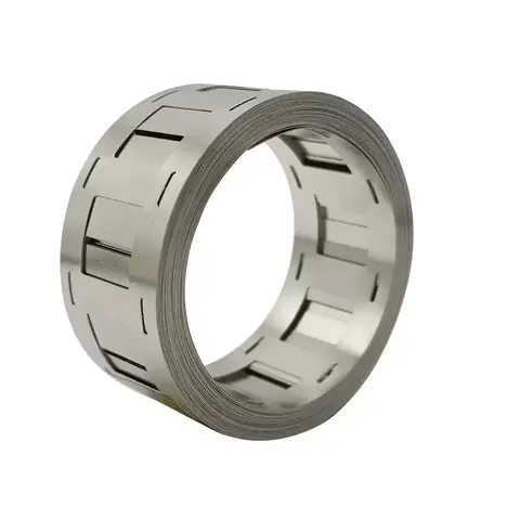 Páska z čistého niklu 2P plochá páska pro bodové svařování baterií 5m 0,15mm 7mm 27mm
