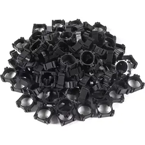 Set complet cu 100 suporturi modulare pentru baterii Li-ion 18650.