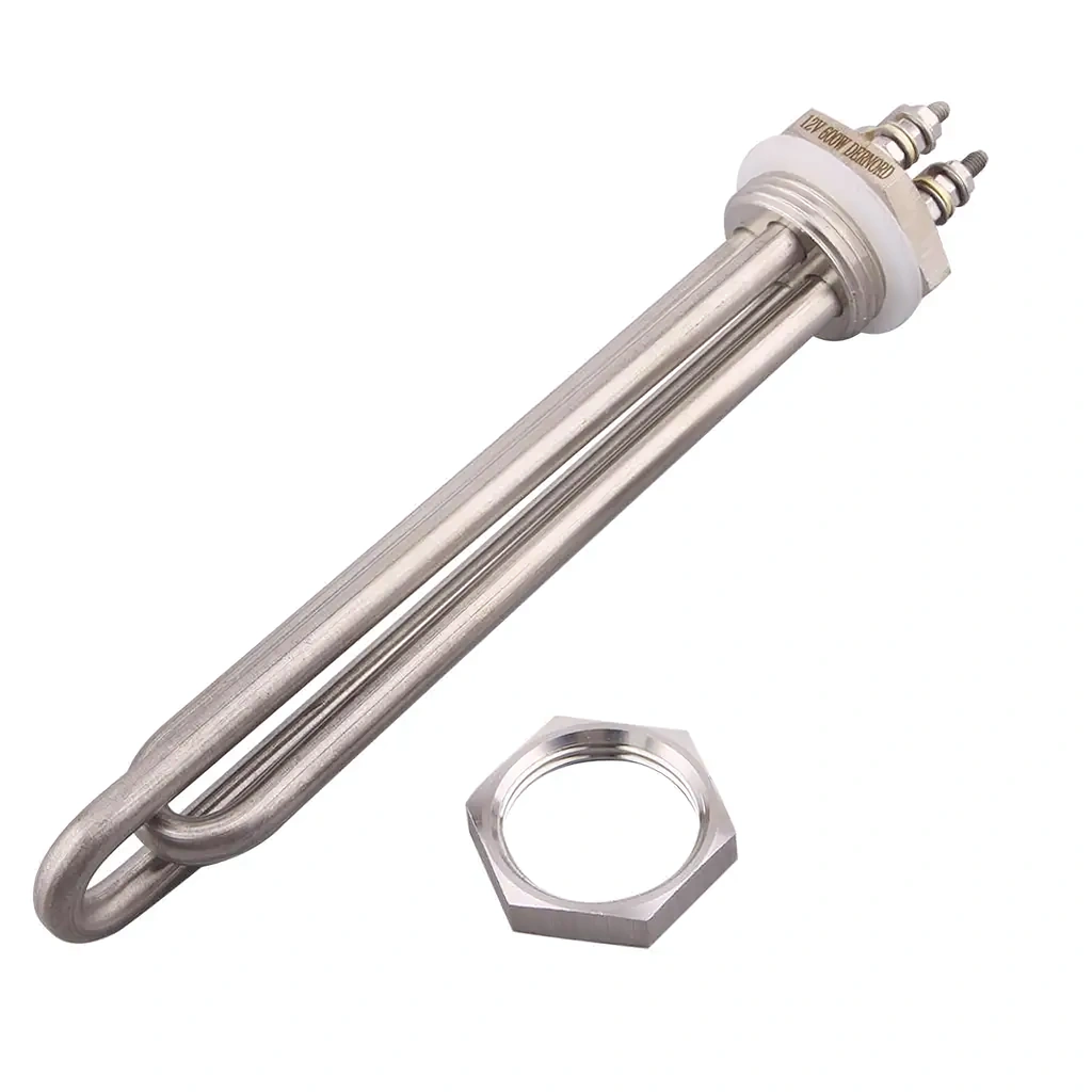 Нагревателен елемент за бойлер 12V 24V – електрически нагревател 300W / 600W за соларни off-grid системи