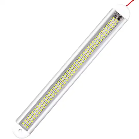 Lampă LED auto universală prezentată individual, ideală pentru iluminat interior sau portbagaj