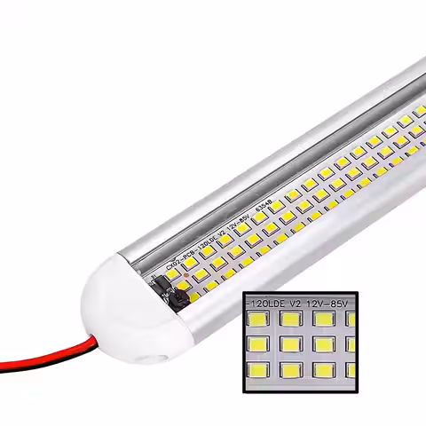 Topvy av universell LED-lampa för bilinteriörer