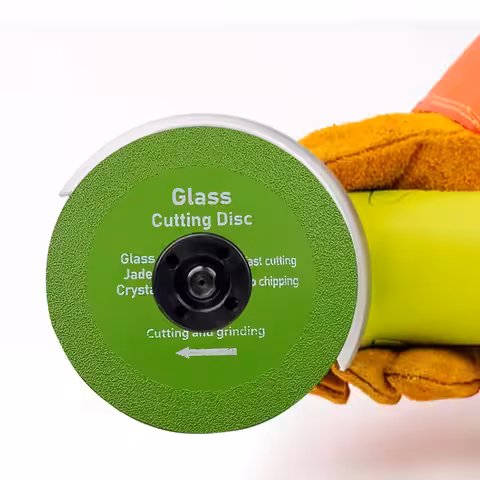 Klinga monterad på vinkelslip (liten)