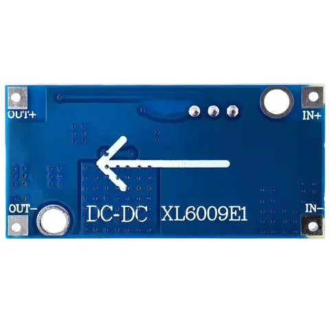Spate modul XL6009 Imagine clară cu partea din spate a modulului de alimentare XL6009