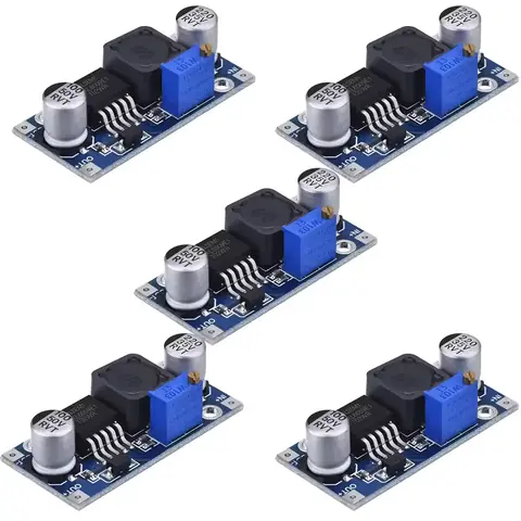 Set 5 module XL6009 - alt unghi Cinci module XL6009 văzute dintr-un unghi diferit pentru evidențierea detaliilor