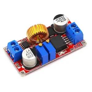 Modul de conversie XL4015 văzut din față – convertor step-down reglabil 5A, cu funcție CC și CV