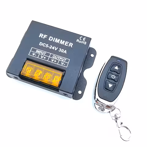 DC-dimmer 5V 12V 24V för LED-bandljusstyrka