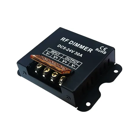 Controler pentru benzi LED monocrom 5V 12V 24V, capacitate 30A
