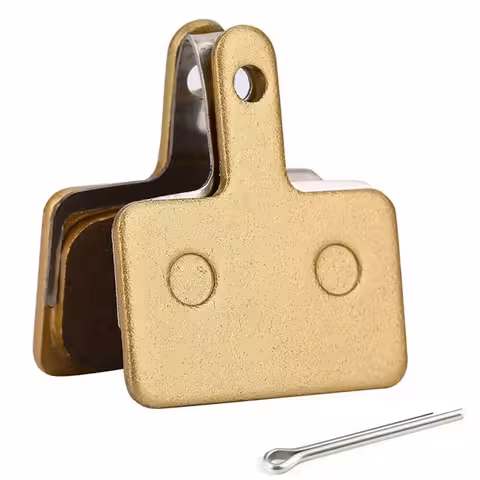 Metallbromsbelägg för cyklar, kompatibla med Shimano B01S