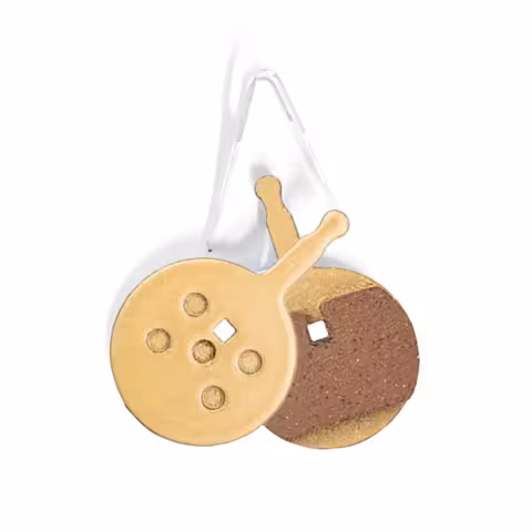 Metallbromsbelägg med koppar för Dualtron elscootrar