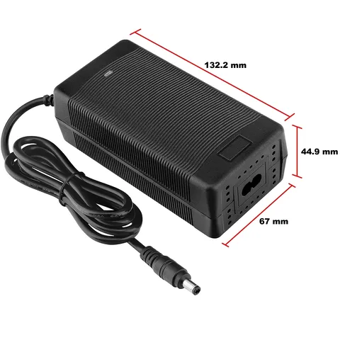 Încărcător Li-Ion 48V 2A pentru vehicule electrice, cu protecție și indicator LED