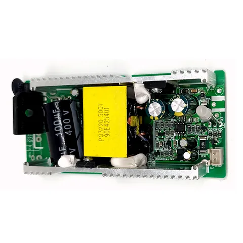 Placa electronică din interiorul încărcătorului 60V Li-Ion 2A – detalii componente și protecții