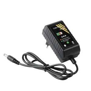 Încărcător Li-Ion 16.8V 2A pentru baterii 14.4V, ideal pentru unelte electrice și echipamente portabile – vedere frontală