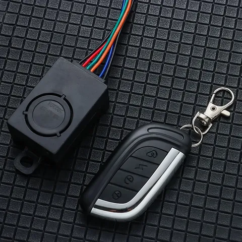 Alarmă antifurt inteligentă cu funcții keyless și telecomandă