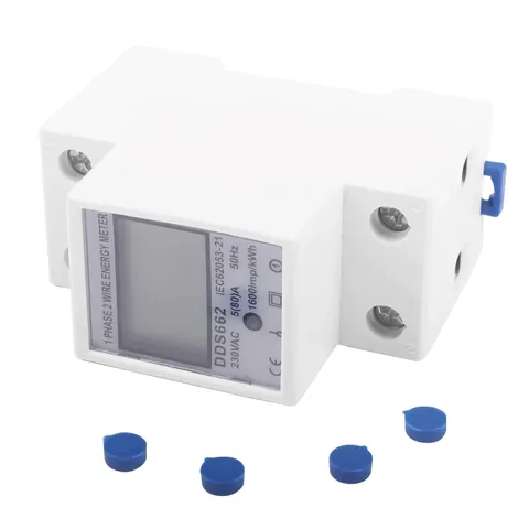 Contor cu semnal LED Contor electric cu semnal de impuls LED roșu pentru fiecare kWh consumat