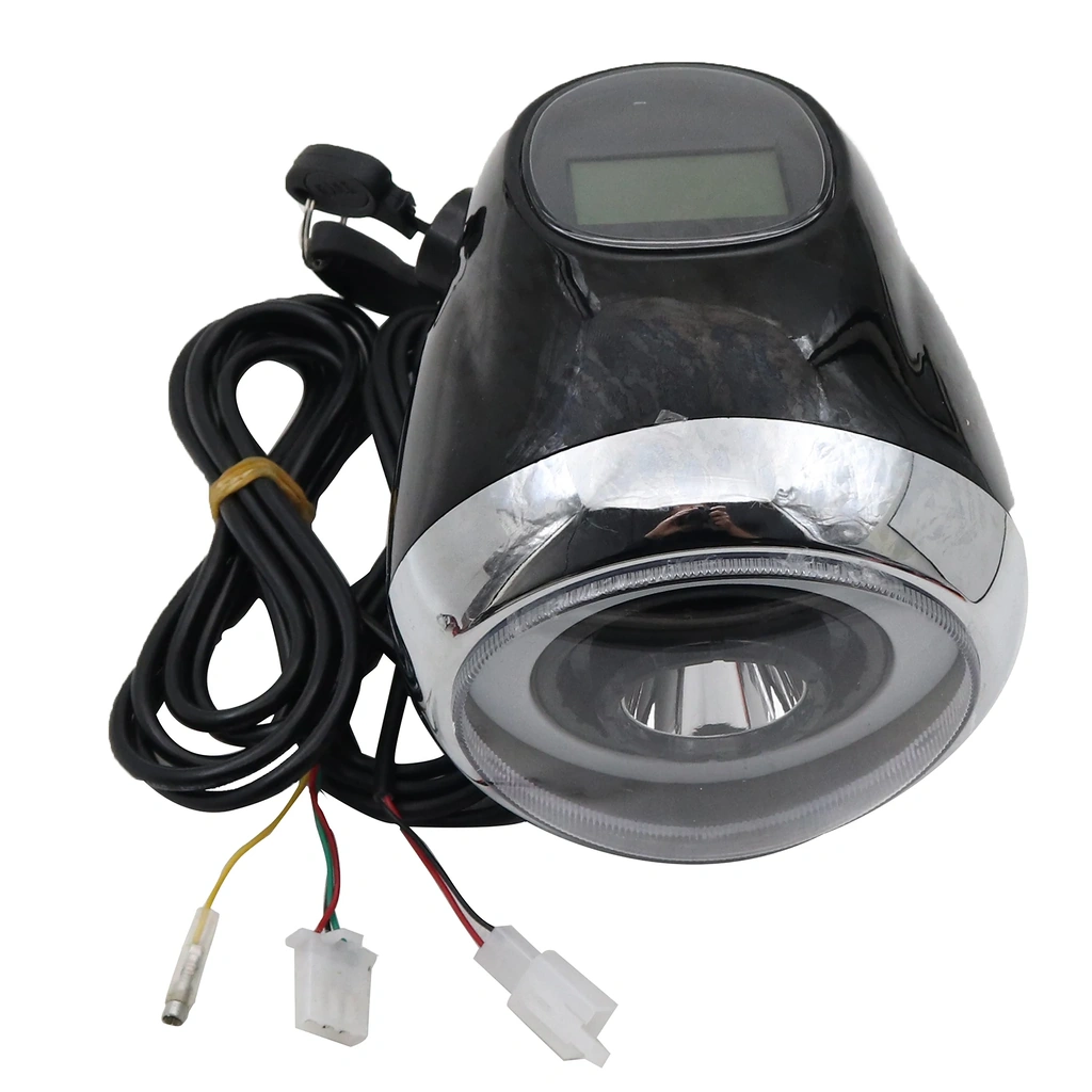 Far Scuter Electric Citycoco Harley 60V cu Ecran LCD, Lumină LED și Contact Electric