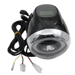 Far Scuter Electric Citycoco Harley 60V cu Ecran LCD, Lumină LED și Contact Electric