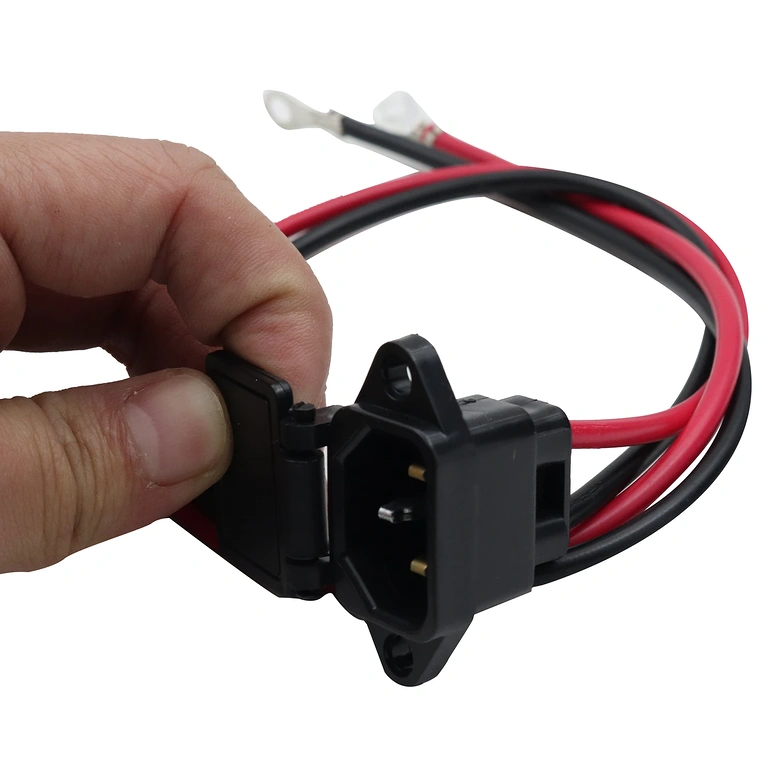 Mufa de încărcare pentru scuterele electrice Citycoco și Harley.