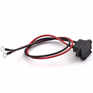 Mufa Alimentare Baterie pentru Scuter Electric Citycoco și Harley – Cablu Încărcare 60 cm