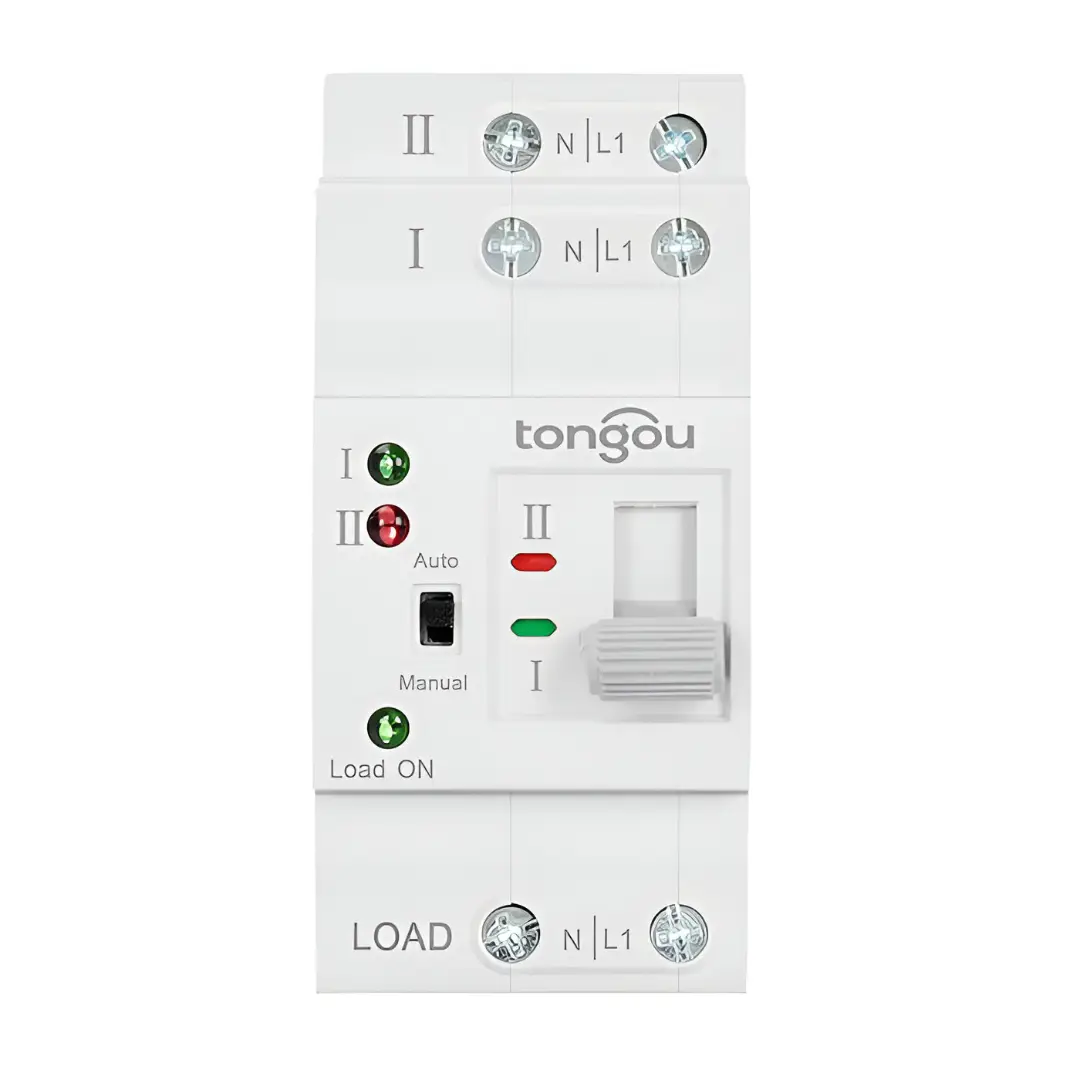 ATS Automatic Transfer Switch manager automat de retea panouri solare generator 230VAC