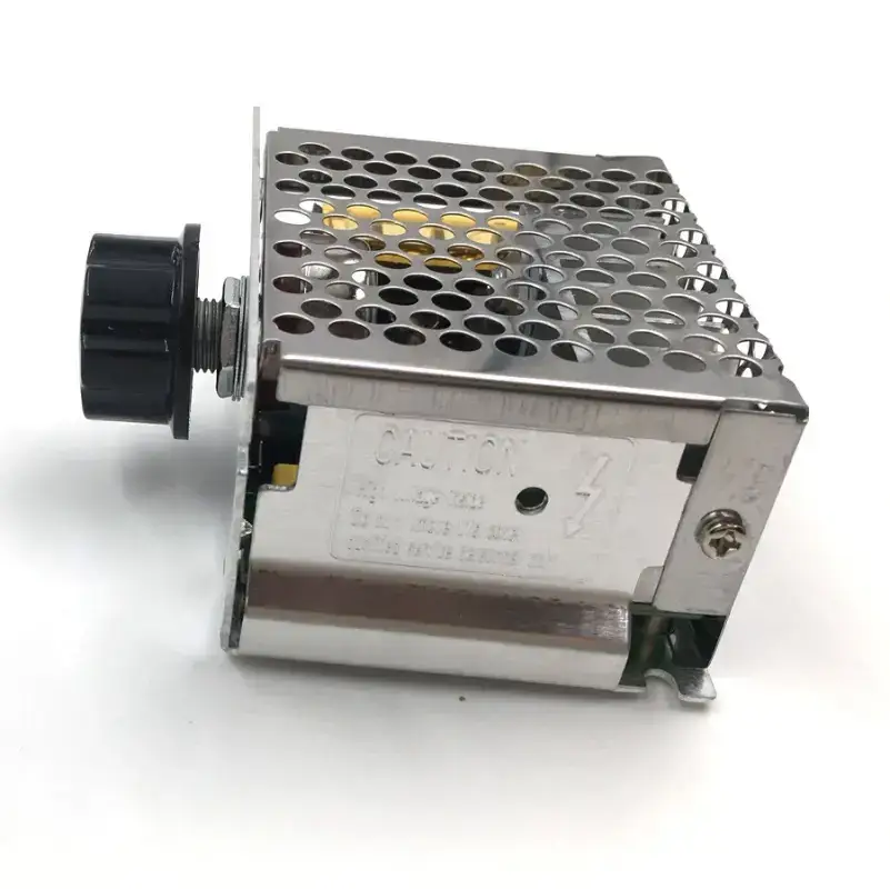 Controller de turație pentru ventilator, bormașină și fierăstrău 220V Modul AC 4000W pentru reglarea vitezei la scule și electrocasnice