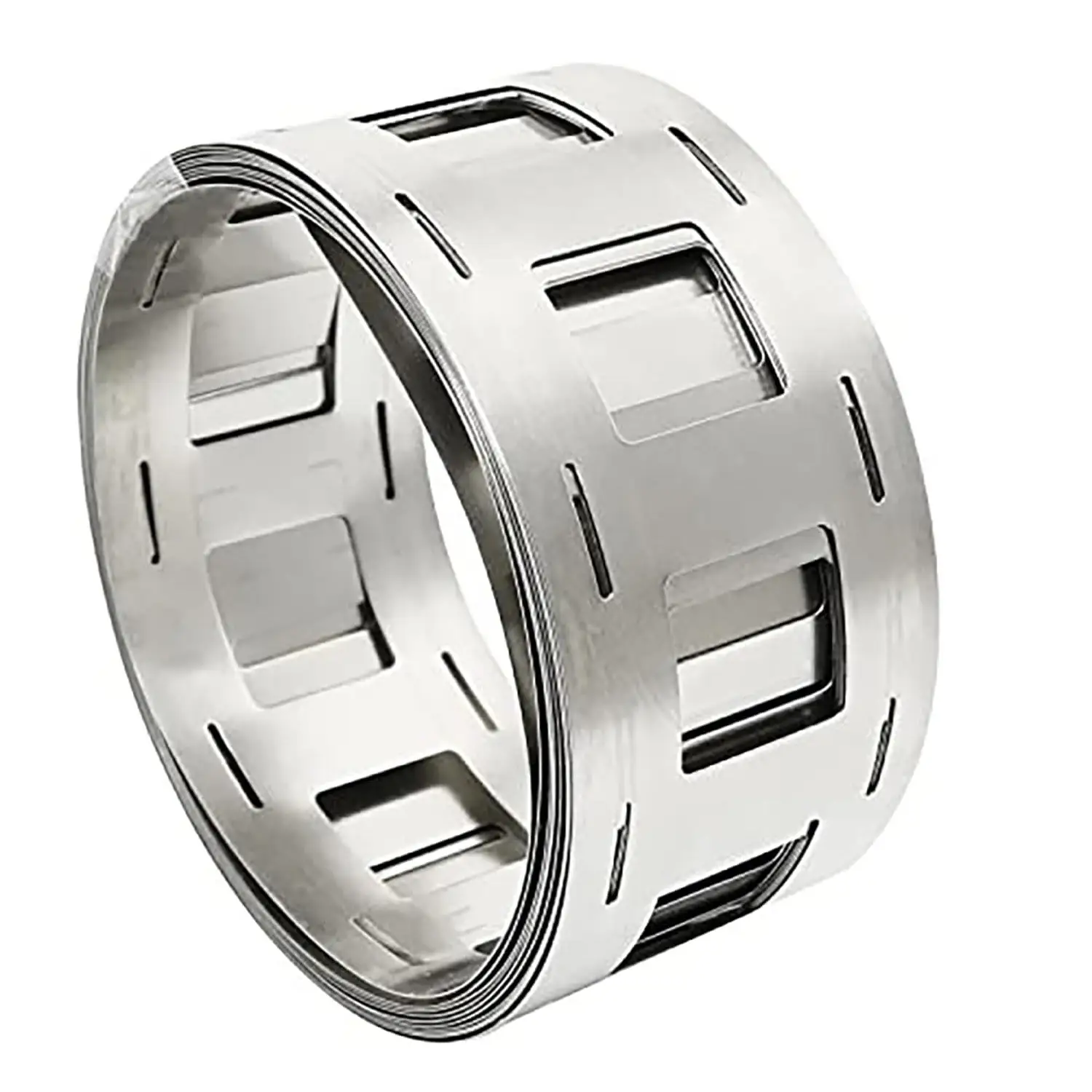 Banda nichel pur 2P platbanda pentru sudura in puncte acumulatori rola 5m 0.15mm 7mm 27mm
