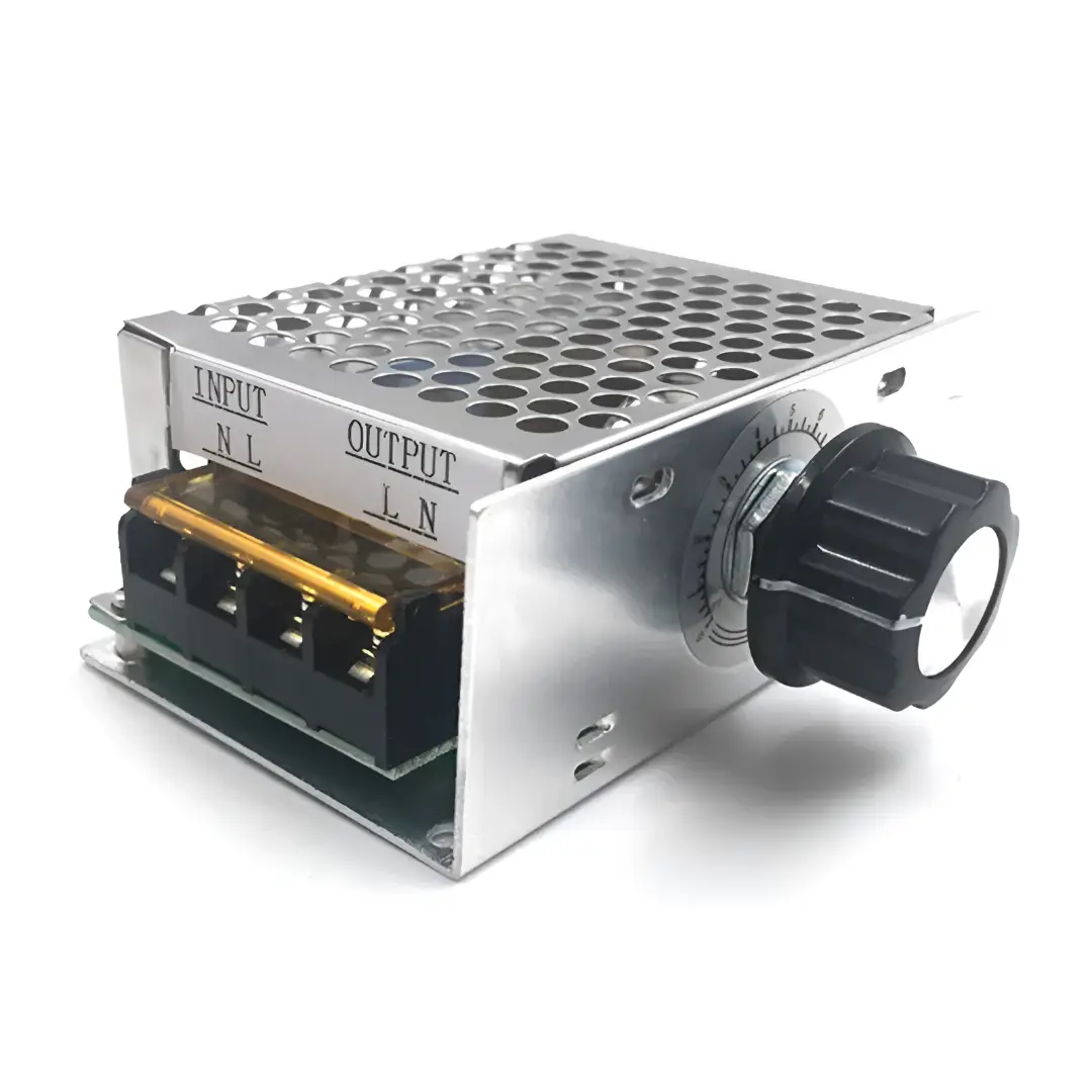 Variator de Tensiune 220V AC 4000W – Regulator Turație Motor Electric pentru Flex Ventilator Hota Aspirator